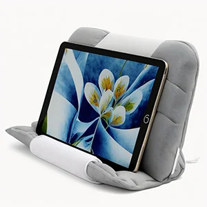 Soporte de Almohada para Tablet, KDD Soporte iPad Plegable para Cama,  Regazo, Mesa - Reposa Tablet con